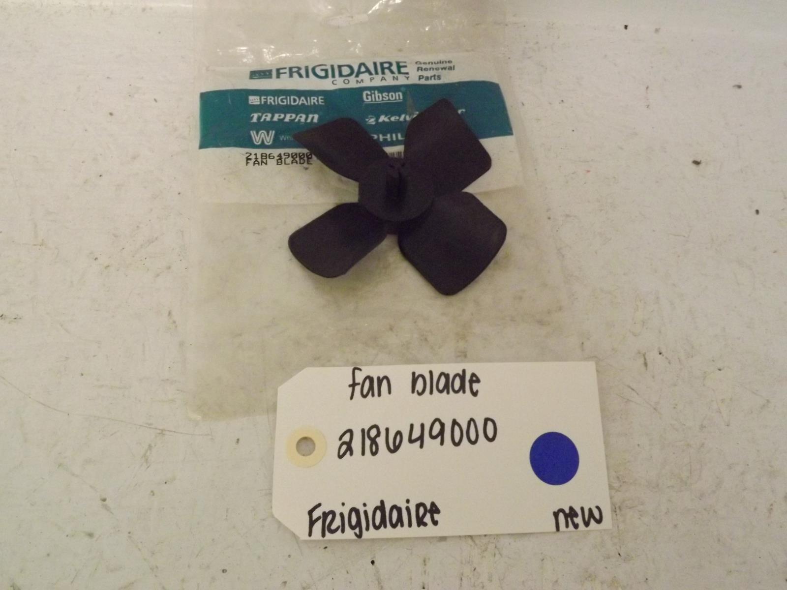 Frigidaire Refrigerator 218649000 Fan Blade New Frigidaire Refrigerator 218649000 Fan Blade New